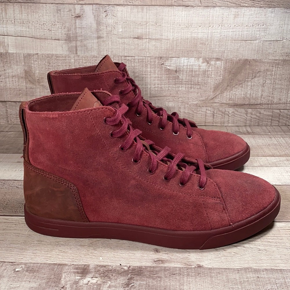 Burgundy Suede Ugg Boots